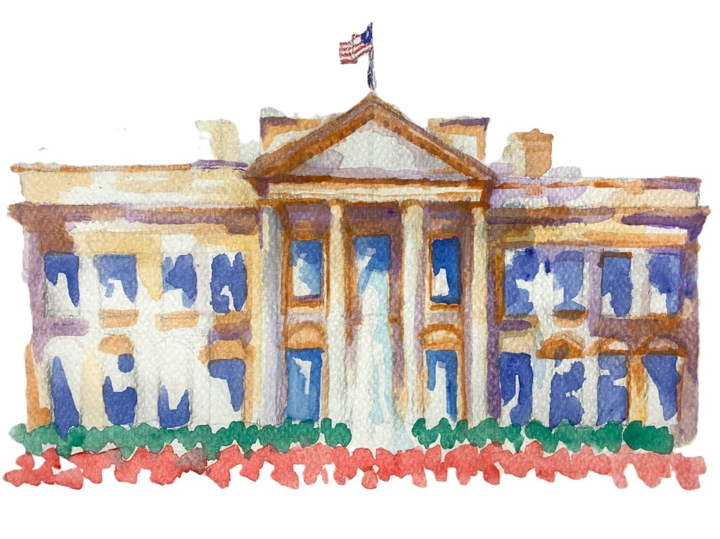 Rideau rouge sur la démocratie, le regard des&nbsp;Californiens